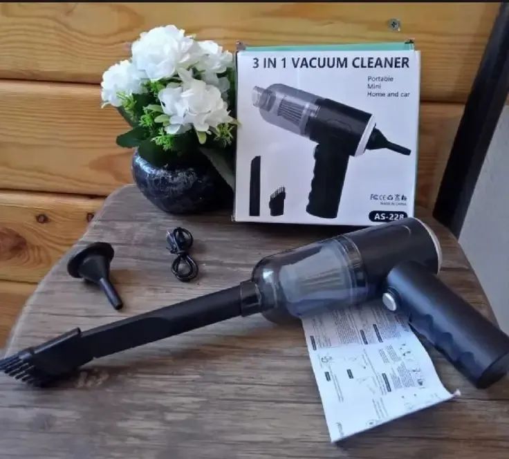 مكنسة كهربائية محمولة 3 في 1 .3 IN 1 VACUUM CLEANER