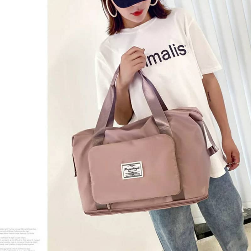 CABAS DE VOYAGE PLIABLE TRANSFORMABLE GRANDE CAPACITE